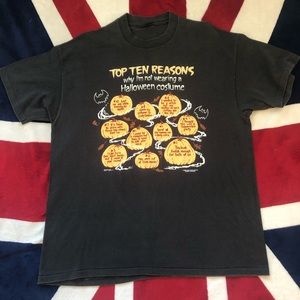 VINTAGE 1991 HALLOWEEN COSTUME T-SHIRT
